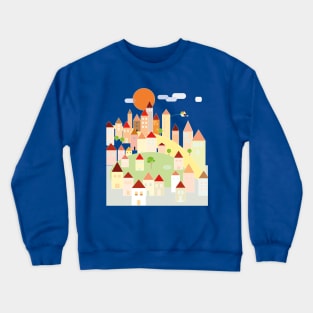 Hillside town Crewneck Sweatshirt